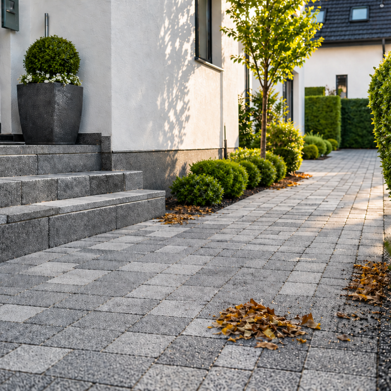 Professioneller Kehrdienst für Gehwege, Höfe und Zufahrten in Reutlingen